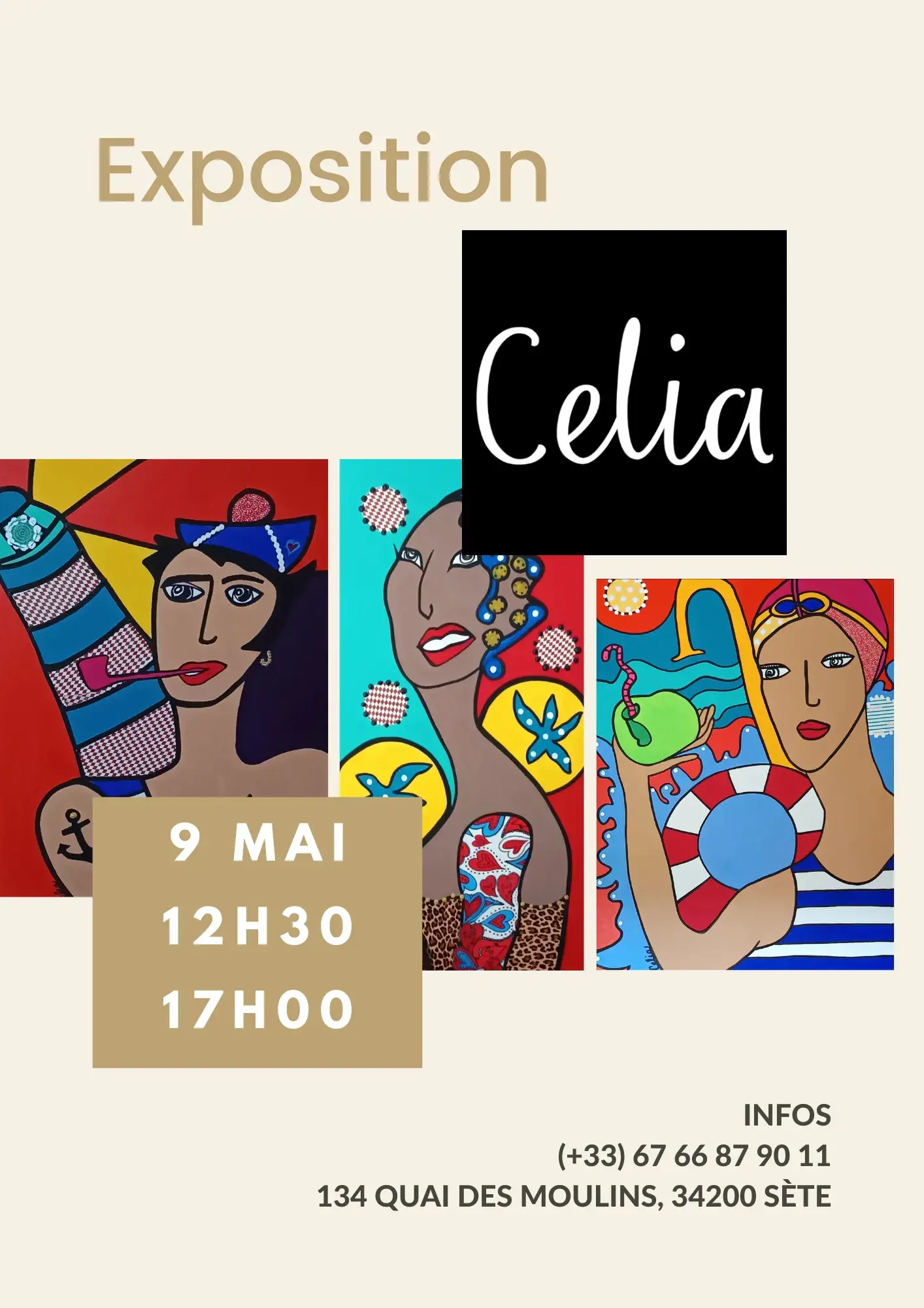 Exposition à Sète