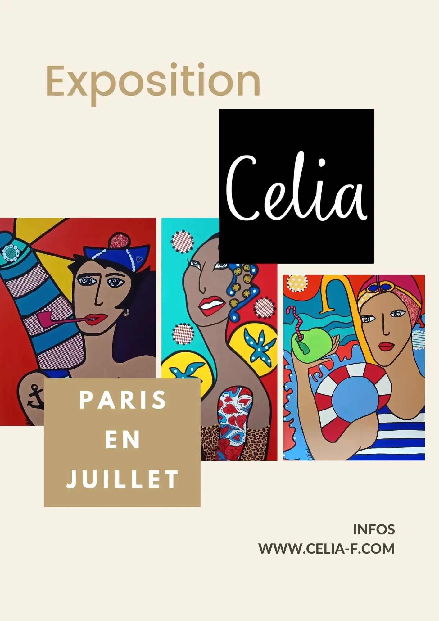 Artiste peintre Celia F