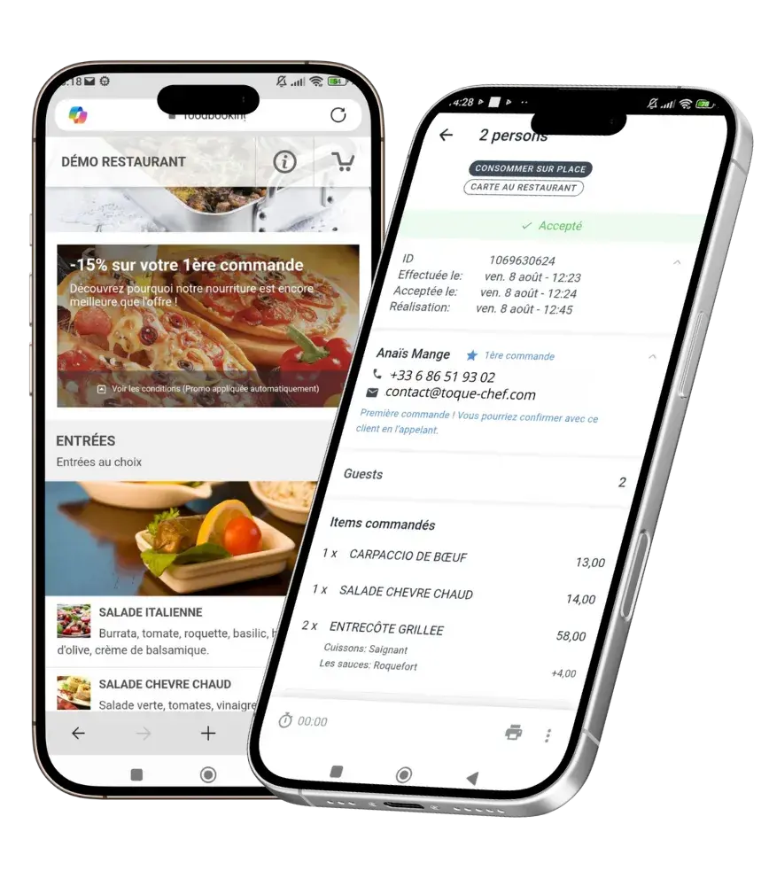 Logiciel restaurant et snack