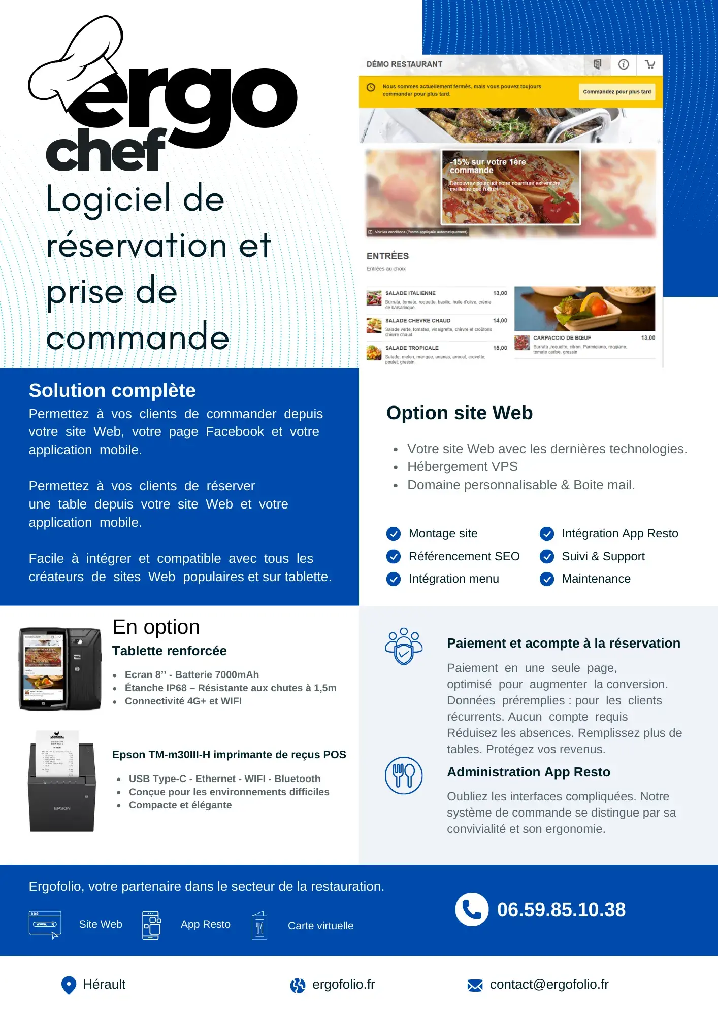 Logiciel restaurant