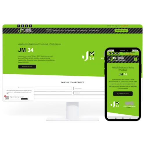 Nos produits à Sète, site web, impressions et objets.