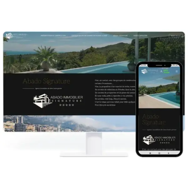 Nos produits à Sète, site web, impressions et objets.