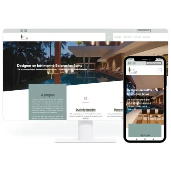 Nos produits à Sète, site web, impressions et objets.