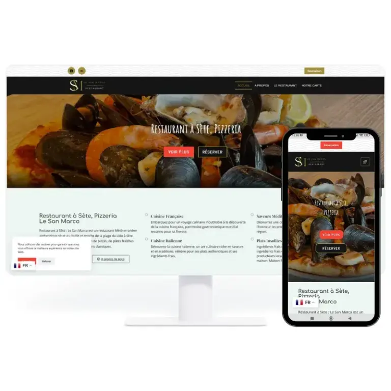 Nos produits à Sète, site web, impressions et objets. Agence Web à Toulouse