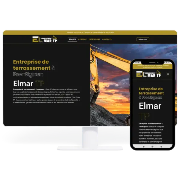 Pack Web WP Basic 3 Nos produits à Sète, site web, impressions et objets. Agence Web à Nîmes