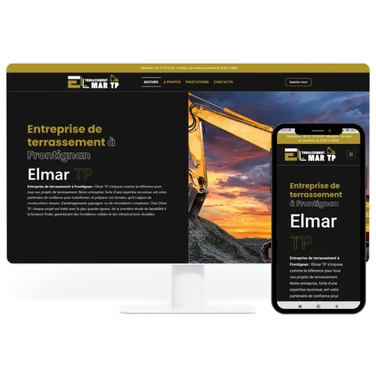 Nos produits à Sète, site web, impressions et objets. Agence Web à Nîmes