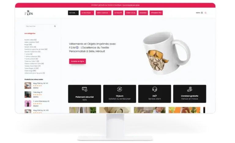 Créer un site E-commerce